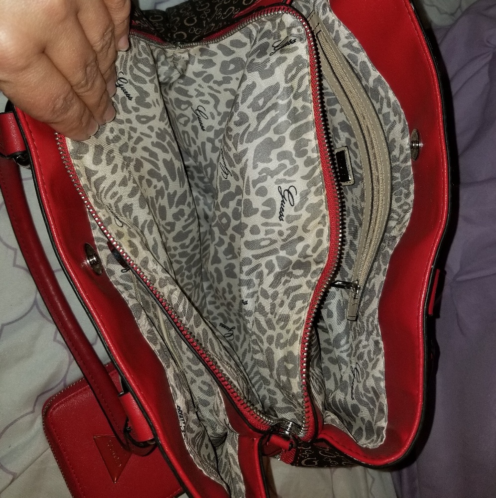 Guess purse and wallet